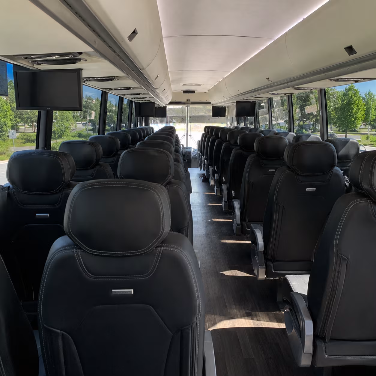 white plains sporting event bus transportation in white plains